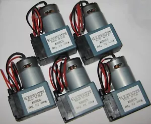 5 X 12 V DC Single Diaphragm Head Pressure / Vacuum Pump - 10 L/min - 29 PSI max - Picture 1 of 9