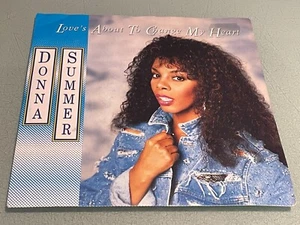 Donna Summer - Love's About To Change My Heart - Vinyl Record 7" Single - 1989 - Picture 1 of 5