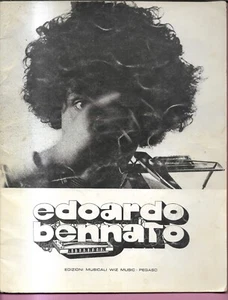 RARO SPARTITO EDOARDO BENNATO RACCOLTA DI CANZONI 1976 EDIZIONI WIZ MUSIC - Foto 1 di 2