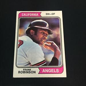 1974 Topps #55 FRANK ROBINSON California Angels VG-EX *AP07