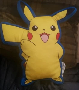 Pokemon 15” PIKACHU Plush Soft Pillow Thumbs Up CLEAN NWOT - Picture 1 of 3