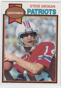 Topps Football 1979 Steve Grogan #95 Patriots casi nuevo/como nuevo *62095 - Imagen 1 de 1
