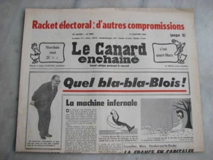 *** Le Canard Enchaîné *** n° 2985 - 11/01/1978 - Picture 1 of 1