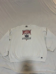 Vintage 1993 SUPER BOWL XXVIII GEORGIA DOME CREWNECK SWEATSHIRT SIZE Xl 370 - Picture 1 of 9