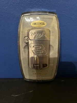 Encendedor de butano vintage 2001 Dale Earnhardt NASCAR con licencia oficial con estuche Foto 1 de 2