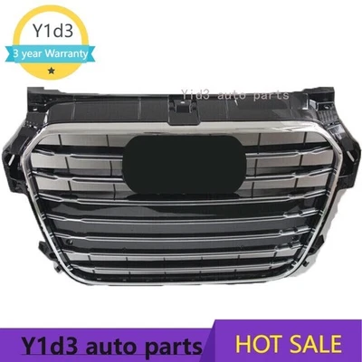Para Audi A1 S1 2011-2015 actualización a S1 parrilla de parachoques delantero de nido de abeja Foto 1 de 3