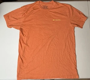 Camiseta Columbia Para Hombre XL Naranja Ropa Deportiva Cómoda Informal Manga Corta - Imagen 1 de 6