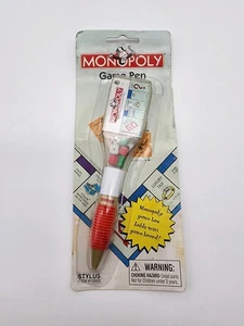 2001 vintage Hasbro Monopoly Game Pen - Brand New In Package - Picture 1 of 8