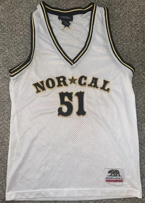 Camiseta deportiva de baloncesto cosida Nor Cal Pride talla pequeña #51 Foto 1 de 4