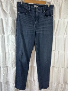 Jeans denim bootcut Good American Good Classic in indaco da donna taglia 10/30 - Foto 1 di 8