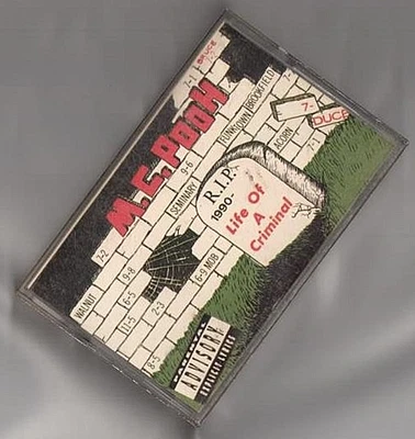 M.C. POOH - Life Of A  Criminal (Cassette 1990) F.B.I. Recordings - Image 1 of 4