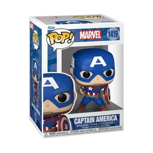 Funko Pop! Marvel: Marvel NC - Captain America - Marvel Comics - Collectable Vin - Picture 1 of 8