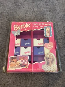 1993 Mattel Vintage Barbie Tons of Drawers Carry Case NRFB New In Box Clothes - Picture 1 of 7