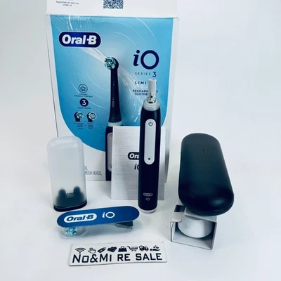 Oral-B iO 3 Cepillo de dientes eléctrico recargable de limpieza profunda 1 cabezal de cepillo nuevo Foto 1 de 4