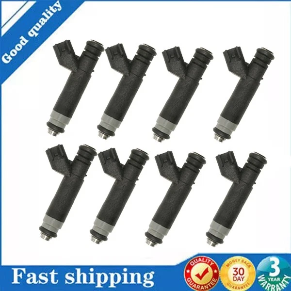 Juego de 8 inyectores de combustible FJ719 para 2004 2005 2006 Cadillac SRX STS XLR 4,6 L V8 EE. UU. Foto 1 de 4