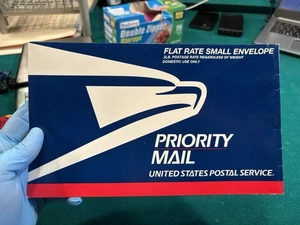 Busta piccola vintage USPS posta prioritaria tariffa fissa *MAI USATA* - Foto 1 di 2