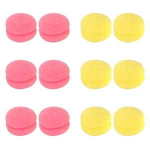 2er Pack Lockenball Miss Man Schwamm Lockenwickler für Frauen Beaupretty Pilz - Bild 1 von 12
