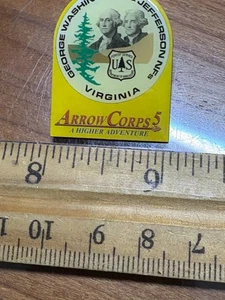George Washington& Jefferson NFs Arrow Corps 5 pin - Picture 1 of 5