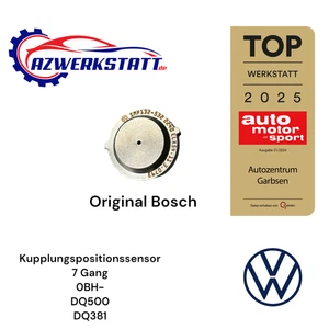 Sensor de presión Bosch sensor de posición del embrague para VW Audi Seat Skoda DSG 7 velocidades - Imagen 1 de 1