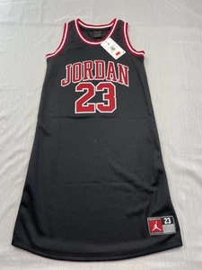 NEW Nike Jordan Youth Big Girls Jersey Dress Size LARGE Youth 12-13 yrs - Picture 1 of 12