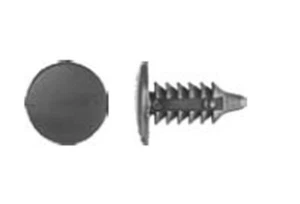 Shield Retainers 5/32" (4mm) Hole, Head 23/64" FITS GM#10063599 Blk Nylon 100/PK - Picture 1 of 1