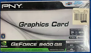PNY GeForce 8400 GS 512MB DDR2 Video Card New Free Shipping - Picture 1 of 5
