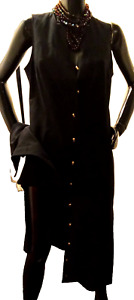 Kleid oder Chasuble Bogner mit Goldknöpfe Retro Design