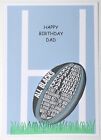 Have A Happy Birthday Dad Top Rugby Fan New Zealand Rugby Card.