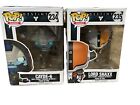 Funko Pop! Destiny  Cayde-6 #234 & Lord Shaxx #235 Vinyl Figure In Box Lot