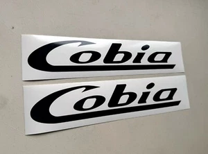 Cobia Boats Decals Vintage SET OF 2 Vinyl Decal Stickers - Bild 1 von 3