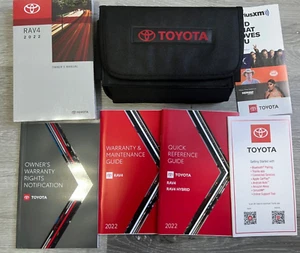 TOYOTA TOYOTA RAV4 2022 JUEGO MANUAL DEL PROPIETARIO CON ESTUCHE. ¡ENVÍO RÁPIDO GRATIS!! - Imagen 1 de 1