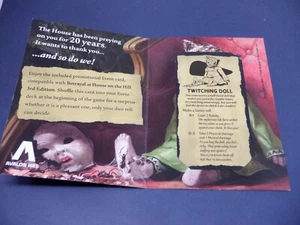Betrayal At House On The Hill Deck Twitching Doll Promo Card CG74 - Picture 1 of 3