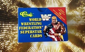 1991 Classic WWF World Wrestling Federation SuperStar 150 Card Complete Set