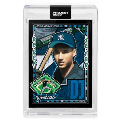 2020 TOPPS PROJECT 2020 #157 DEREK JETER - BY EFDOT - Image 1 of 2