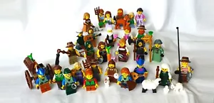 MOC da pezzi LEGO® minifigure medievali SCEGLI adatto per 10305 10332NUOVO - Foto 1 di 48