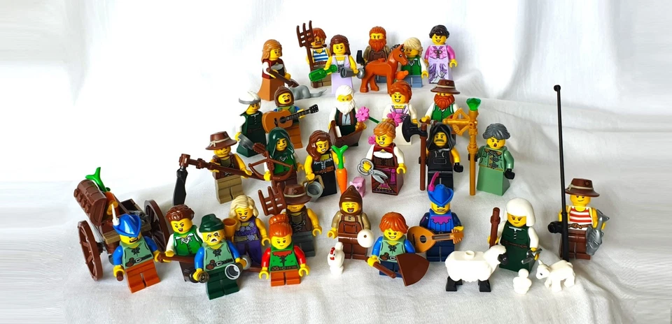 MOC aus LEGO®-Teilen Mittelalter Minifiguren AUSSUCHEN Passt zu 10305 10332NEU - Bild 1 von 1