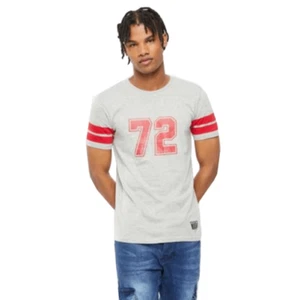 Brave Soul Mens149Alfaro Comfortable 100% Cotton Soft Casual Crew T-shirt - Picture 1 of 13