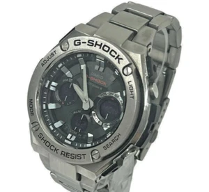 CASIO G-SHOCK G-STEEL GST-W110D-1AJF Solar Digital Analog Watch Men USED - Picture 1 of 10