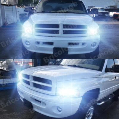 9004 /9007 LED Headlight for Dodge RAM 1500 2500 3500 1994-2001 High Low Beam - Image 1 of 4