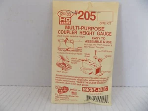 MULTI-PURPOSE COUPLER HEIGHT GUAGE HO SCALE BY KADEE 1 KIT PO NOS - Picture 1 of 4