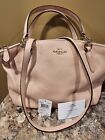 COACH Small Kelsey Rose Pebbled Leather Satchel/Crossbody Bag F36675-NWT