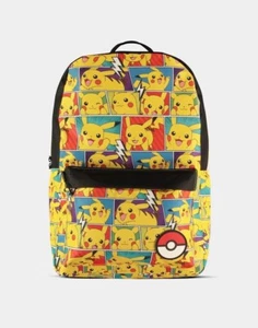 Pokémon Pikachu Basic Backpack Rucksack Ash Ketchum Schule School Work Büro Uni - Bild 1 von 2