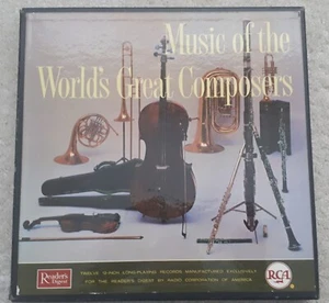 πMINTπ1959 Music Of The World's Great Composers 12 LP Box Set RCA Records - Picture 1 of 23