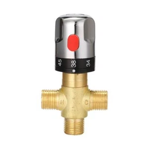 Dreiwege-Haushaltshahn-Mischventil 20-60 °C Thermostat Anti-Verbrühung DHL - Bild 1 von 9