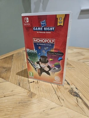 Nintendo Switch Game Night Series Monopoly, Risk, Trivial Pursuit - Image 1 of 4