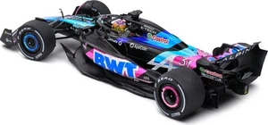 Alpine F1 Team A524 Estabon Ocon 2024 Miami GP in 1:18 scale by Solido - Picture 1 of 6