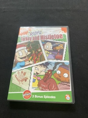 Rugrats Turkey and Mistletoe (DVD, 2004) Full Screen Nick FREE SHIP Foto 1 de 3