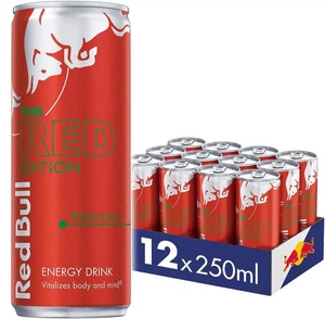 250ml x 12 Red Bull Red Edition - Picture 1 of 1