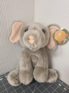 Heirloom Collection Floppy Grey/Pink Elephant LNWT Adventure Planet Super Soft - Bild 1 von 19