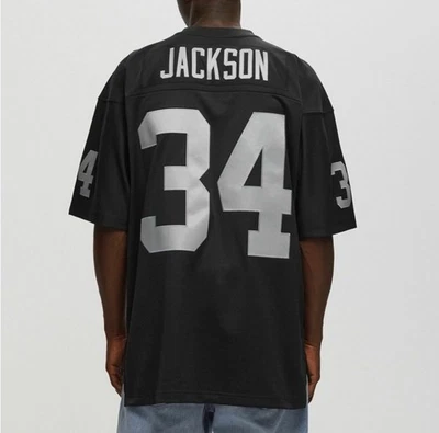 Camiseta MITSHELL & NESS NFL LEGACY LOS ANGELES RAIDERS 1988 BOJACKSON #34 XL - Imagem 1 de 4